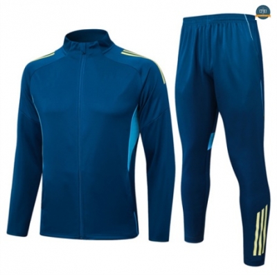 Diseñar Chaqueta Chándal Fútbol Juventus Enfant Equipación Azul/amarillo 2025/2026