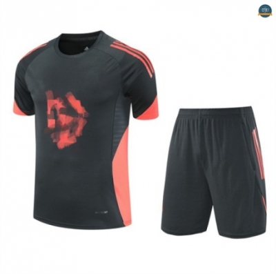 Venta Camiseta Bayern Munich + Pantalón Equipación Gris/naranja 2025/2026