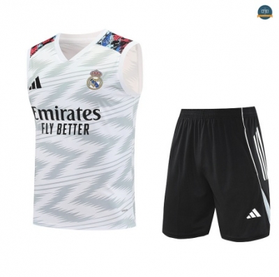 Ofertas sin mangas Real Madrid Equipación Blanco/negro 2025/2026