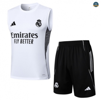 Venta sin mangas Real Madrid Equipación Blanco/negro 2025/2026