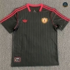 Diseño Camiseta futbol Manchester United Equipación Training Negro 2025/2026