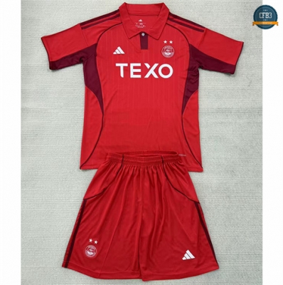 Camiseta futbol Aberdeen FC Niño 1ª Equipación 2025/2026
