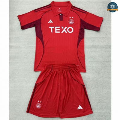 Camiseta futbol Aberdeen FC Niño 1ª Equipación 2025/2026