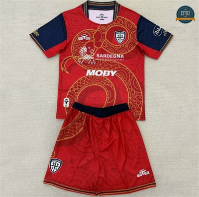 Cfb3 Camiseta futbol Cagliari Niño Equipación Especial 2025/2026