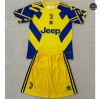 Diseño Camiseta futbol Juventus Niño Equipación especial Amarillo 2024/2025/2026