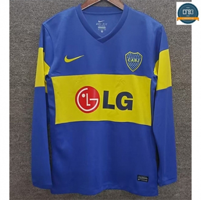 Camiseta futbol Retro 2011-12 Boca Juniors Equipación Manga Larga