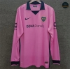Cfb3 Camiseta futbol Retro 2013-14 Boca Equipación Rosa Manga Larga