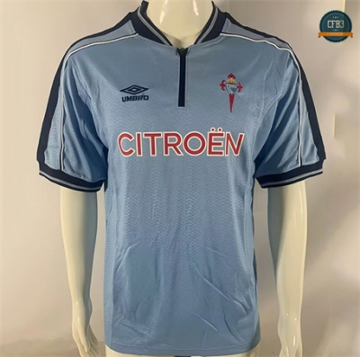 Cfb3 Camiseta futbol Retro 1999-00 Celta de Vigo 1ª Equipación
