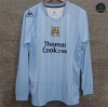Cfb3 Camiseta futbol Retro 2007-08 Manchester City 1ª Equipación Manga Larga