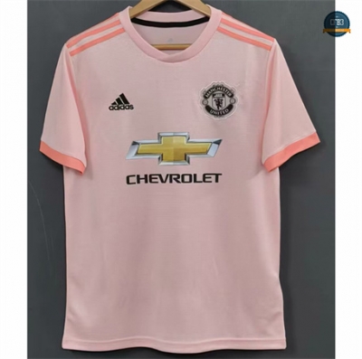 Venta Camiseta futbol Retro 2018-19 Manchester United 2ª Equipación