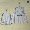 Crear Camiseta futbol Retro 2017-18 Real Madrid Niño 1ª Equipación Manga Larga