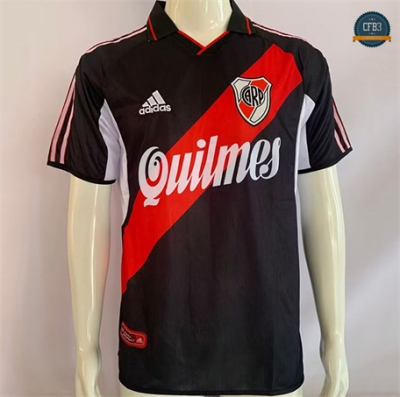 Cfb3 Camiseta futbol Retro 2000-01 River Plate 3ª Equipación