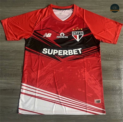 Todo Camiseta futbol Sao Paulo Equipación Training Rojo 2025/2026