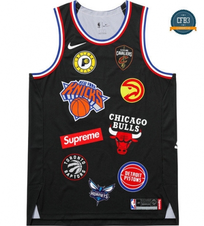 cfb3 camisetas Camiseta Supreme x Nike x NBA