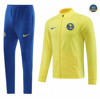 Outlet Cfb3 Chaqueta Chándal América Equipación Amarillo 2023/2024 tienda