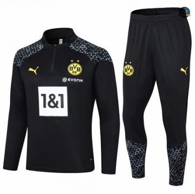 Cfb3 Camisetas Chándal Borussia Dortmund Equipación negro 2024/2025