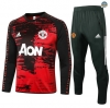 Cfb3 Chandal Manchester United Equipación Negro/Rojo 2020/2021