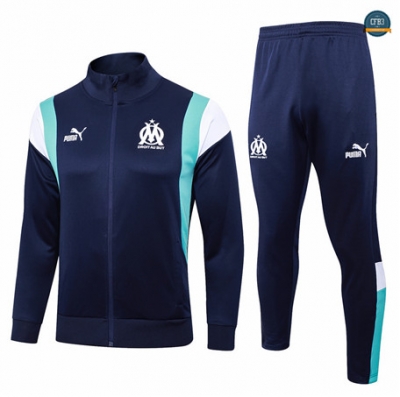 Cfb3 Camisetas Chaqueta Chándal Marsella Equipación azul real 2024/2025