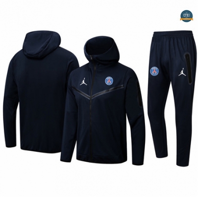 Cfb3 Camiseta Chaqueta Chandal Paris PSG Equipación Sombrero Negro 2022/2023