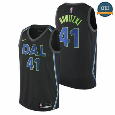 cfb3 camisetas Dirk Nowitzki, Dallas Mavericks - City Edition