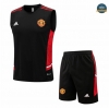 Cfb3 Camiseta Entrenamiento Manchester United Chaleco + Pantalones Equipación Negro 2022/2023 f362