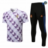 Cfb3 Camiseta Real Madrid Polo + Pantalones Equipación Violeta 2022/2023
