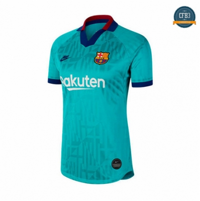 Camiseta Barcelona Mujer Azul 2019/2020