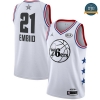 cfb3 camisetas Joel Embiid - 2019 All-Star Blanco