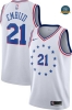 cfb3 camisetas Joel Embiid, Philadelphia 76ers - Earned Edition