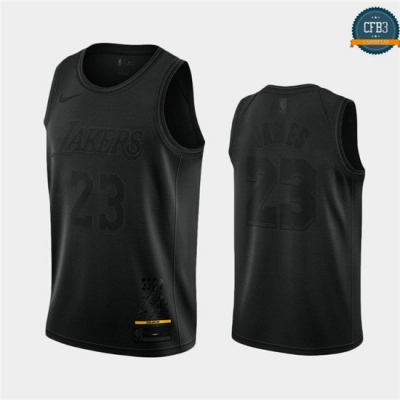 cfb3 camisetas LeBron James, Los Angeles Lakers - MVP Negro