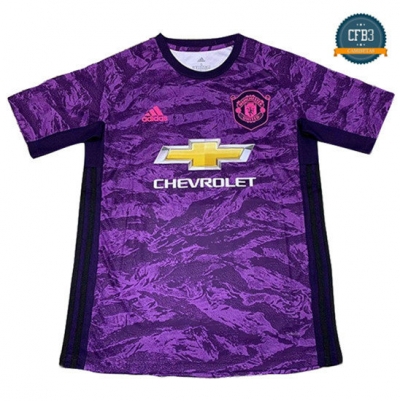 Camiseta Manchester United Portero Equipación Pourpre 2019/2020