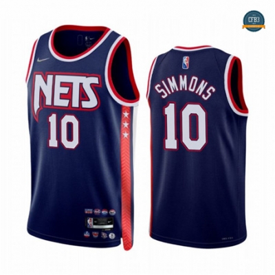 Cfb3 Camiseta Ben Simmons, Brooklyn Nets 2021/22 - Edición de la ciudad