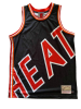 Cfb3 Camisetas Miami Heat - Mitchell & Ness 'Cara grande'