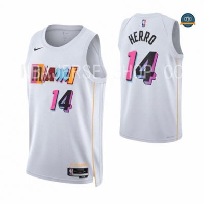 Tailandia Cfb3 Camiseta Tyler Herro, Miami Heat 2022/23 - City