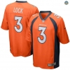 Cfb3 Camiseta Drew Lock, Denver Broncos - Naranja