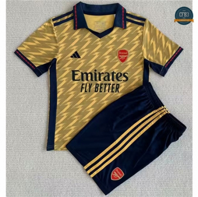 Cfb3 Camiseta Arsenal Niño Equipación Amarillo 2023/2024