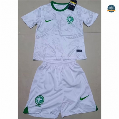 Nuevas Cfb3 Camiseta Arabia Saudita Niños 1ª Equipación 2022/2023