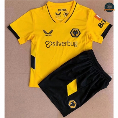 Cfb3 Camiseta Wolverhampton Niños 1ª Equipación 2021/2022