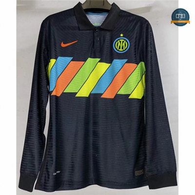 Cfb3 Camiseta Player Version Inter Milan 3ª Equipación Manga larga 2021/2022