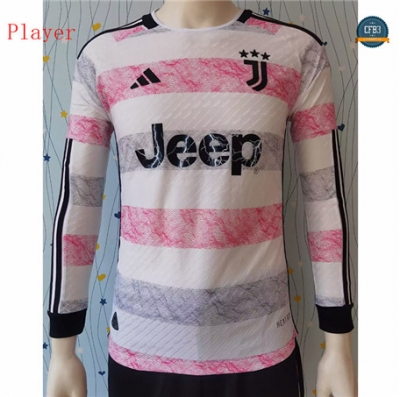 Nuevas Cfb3 Camiseta Juventus Player 2ª Equipación Manga Larga 2023/2024 replicas