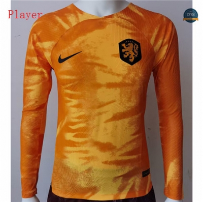 Cfb3 Camiseta Player Version Países Bajos 1ª Equipación Manga larga 2022/2023 f470