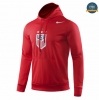 Cfb3 Sudadera con capucha EEUU Rojo 2019/2020