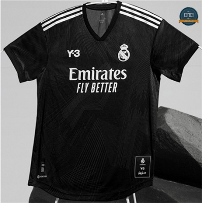 Cfb3 Camiseta Real Madrid Maillot Y-3 Negro 2022/2023