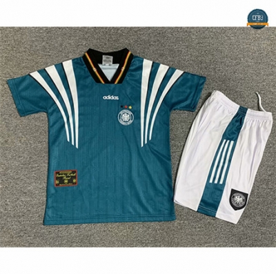 Cfb3 Camisetas Retro 1996 Alemania Niño 2ª