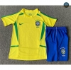 Cfb3 Camiseta Retro 2002 Brasil Niño 1ª