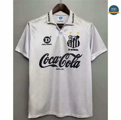 Cfb3 Camiseta Retro 1993 Santos 1ª Equipación