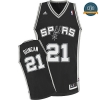 cfb3 camisetas Tim Duncan, San Antonio Spurs [Negra]