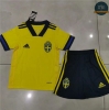 Camiseta Suecia Niños 1ª 2019/2020