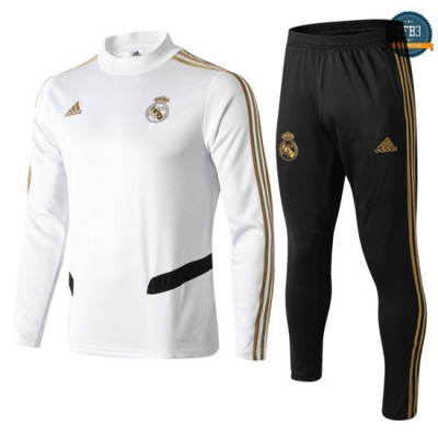 cfb3 camisetas Chándal Real Madrid Blanco 2019/20