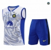 Crear Camiseta entrenamiento sin mangas Inter Milan Blanco 2024/2025